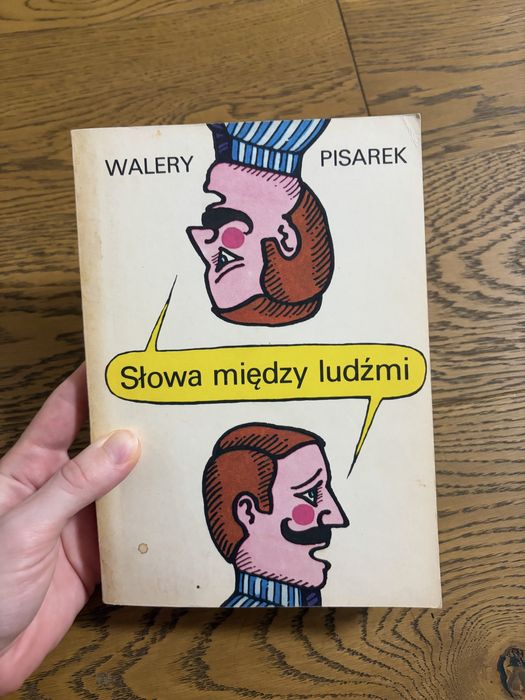 Książka Słowa między ludźmi Walery Pisarek 1985