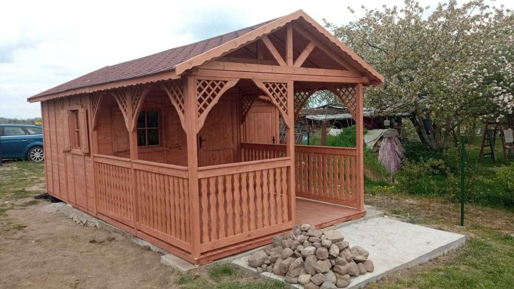 domek, domki, altana, letniskowy, drewniany, ogrodowy, rod