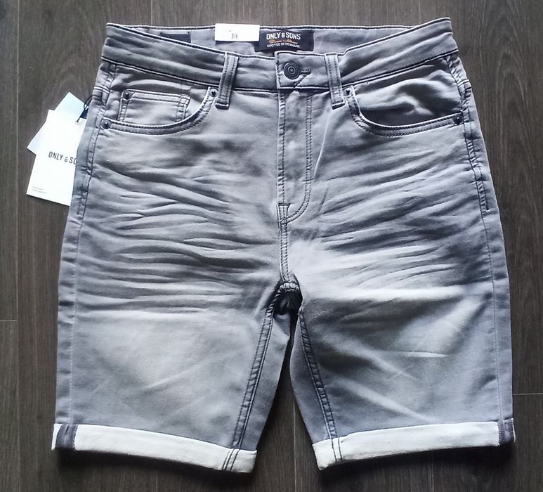 Spodenki / szorty dżinsowe ONLY & SONS - rozmiar M