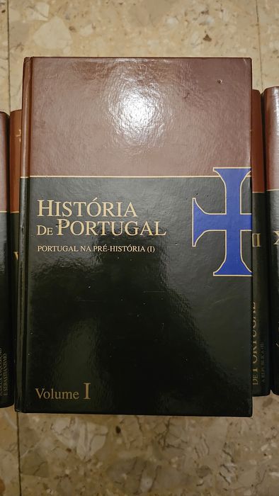 Lote livros da historia de Portugal