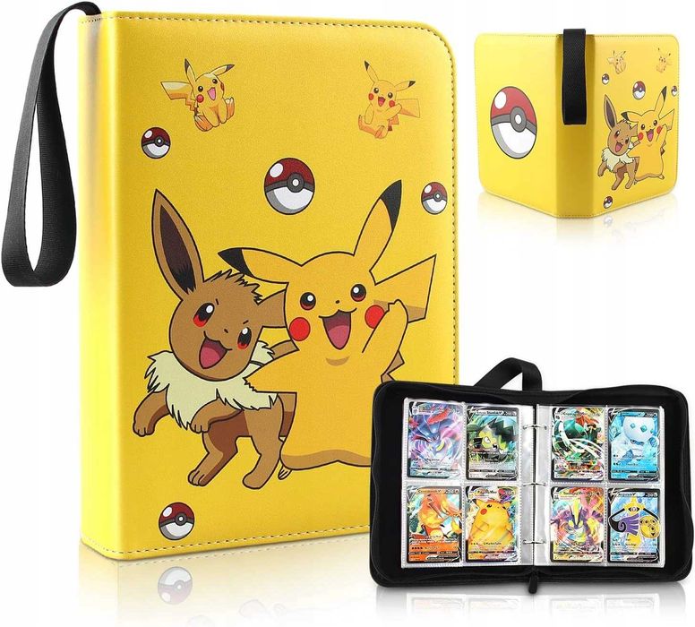 SEGREGATOR na 400 kart pokemon ŻÓŁTY PIKACHU