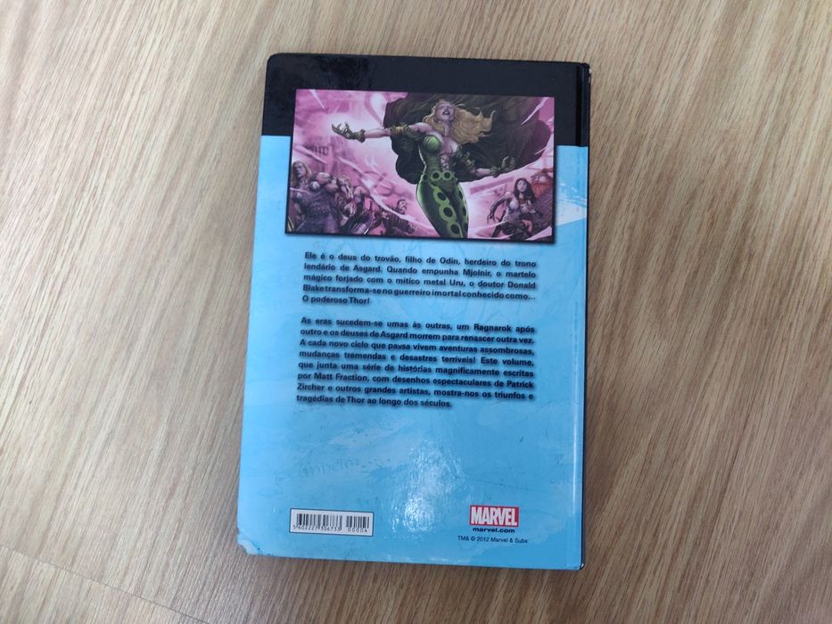heróis marvel volume 4 - thor as idades do trovão