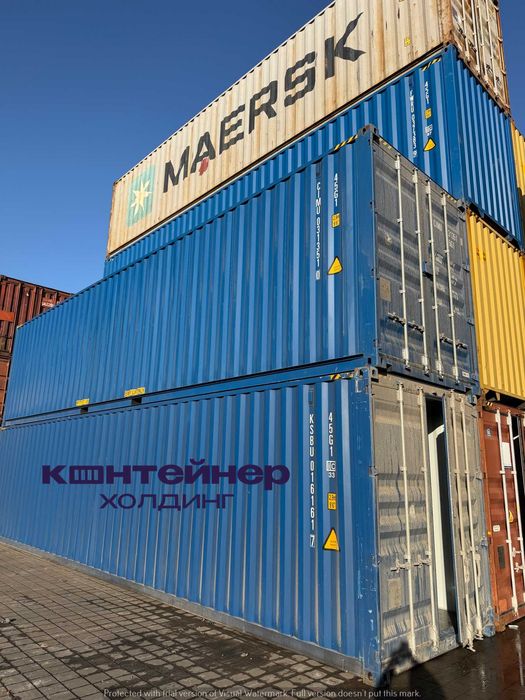 Морской контейнер 20 та 40 футов DC HC RF
