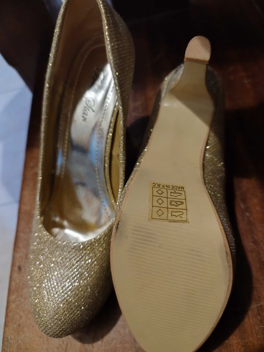 Sapato salto alto nr37