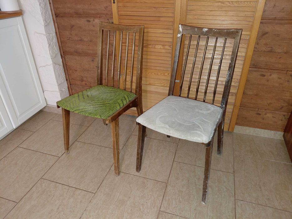 Krzesła PRL Hałas typ 200-157