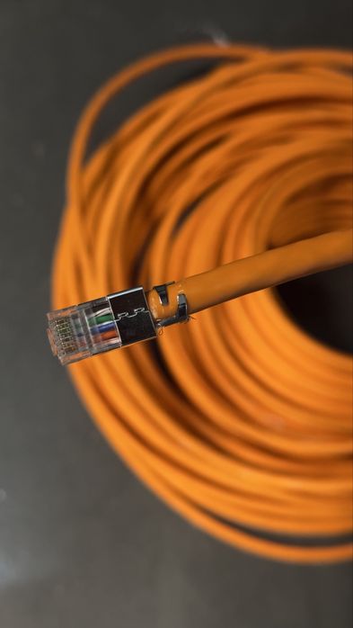 Fio 50m Ethernet CAT 7 shielded