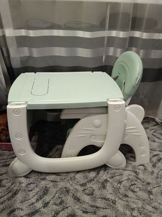 Стільчик, стілець столик для годування 3 в 1 трансформер Bambi