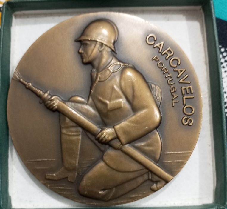 Medalha dos bombeiros de Carcavelos