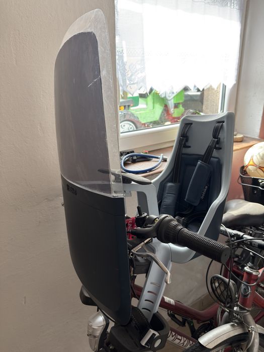 Fotelik przedni rowerowy mini bobike plus mini exclusive