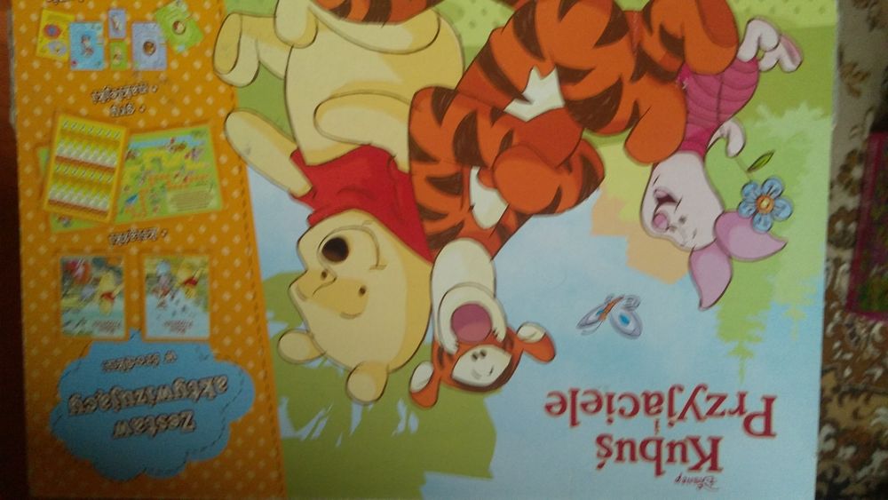 Puzzle i gra karciana Kubuś puchatek
