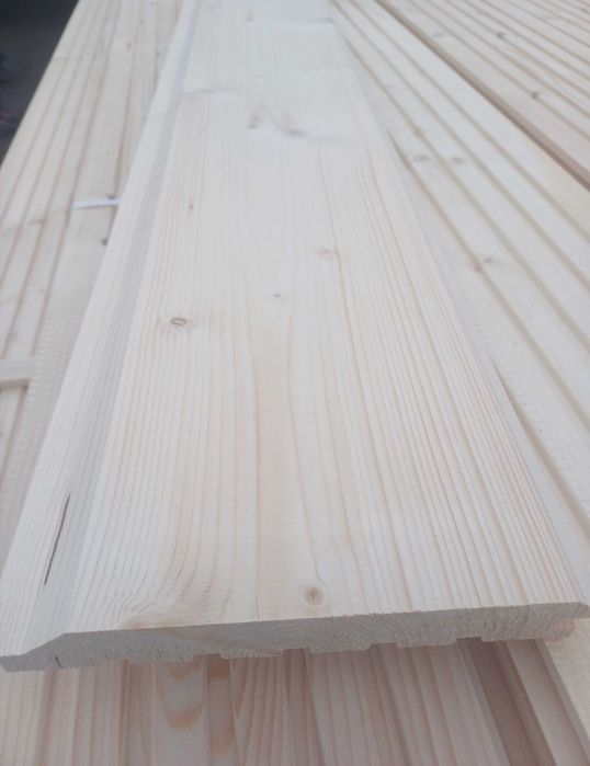 Deska elewacyjna podłogowa tarasowa półbal boazeria podbitka szalówka