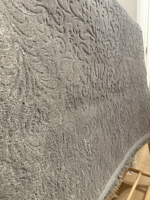 Dywan szary krótkie włosie
