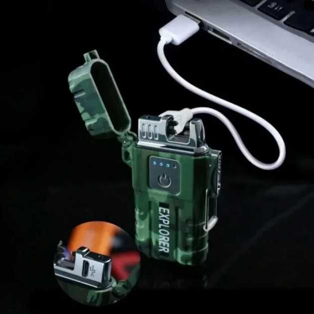 Зажигалка импульсная JL317 Explorer в подарочной упаковке.