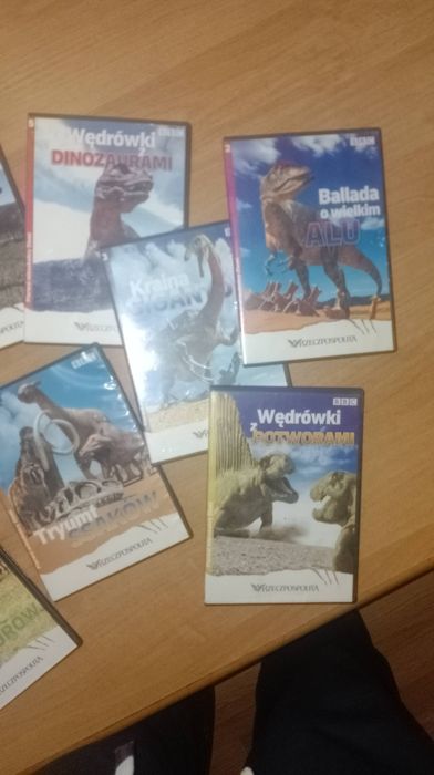 Cała Kolekcja DVD Wędrówek z Dinozaurami