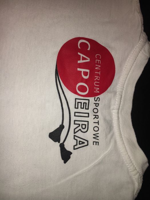 Koszulka biała Capoeira M 128 L j.nowa