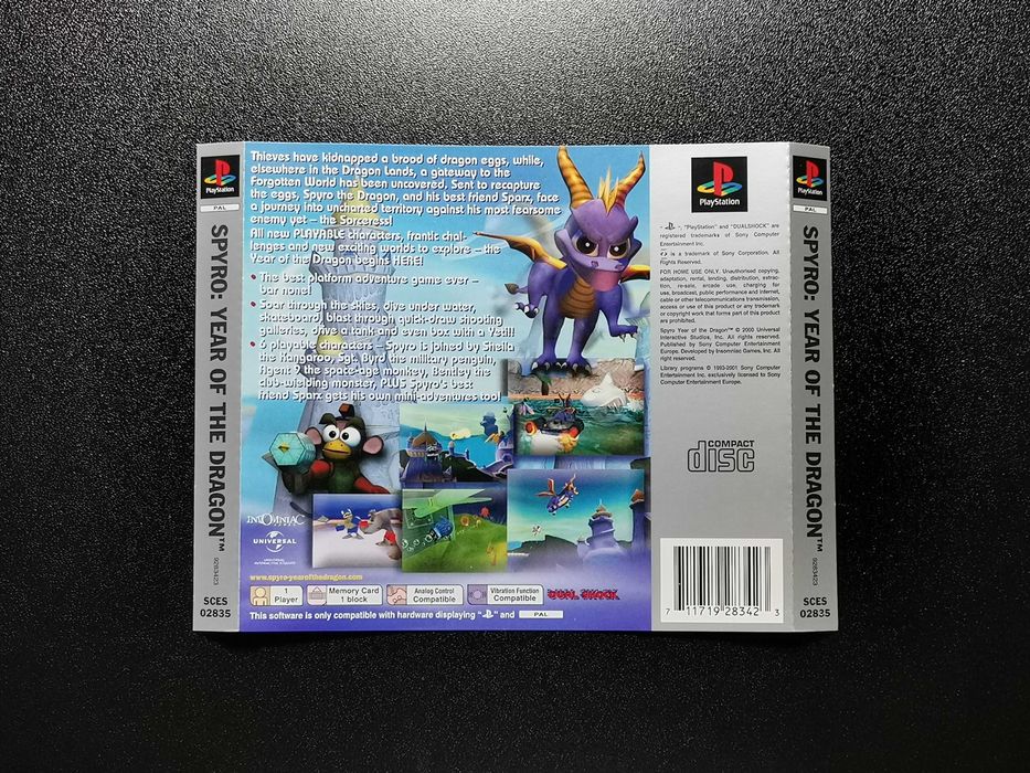 PlayStation Spyro: Year of the Dragon