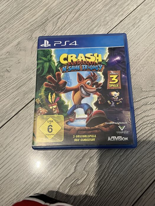 Crash Bandicoot N. Sane Trilogy na ps4