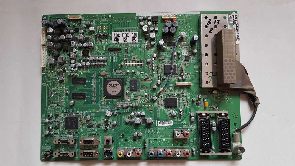 Płyta Main PP62ABC/LP62ABC 68709M9004F z telewizora LG