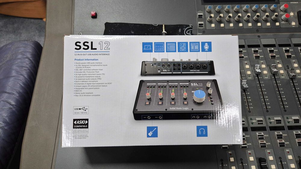 Solid State Logic SSL 12 аудіоінтерфейс