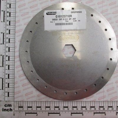 Tarcza wysiewająca 26 otworów fi 5mm GASPARDO MTR, MTE, SP, SP4, MT