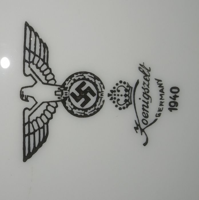 KOENIGSZELT Talerz Duży płaski r1940