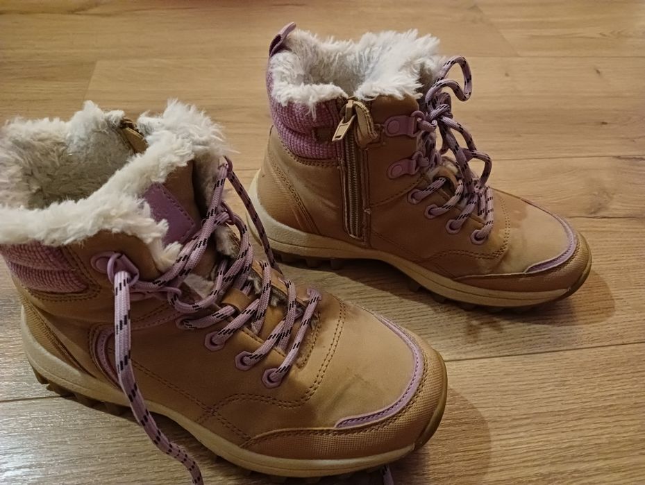 Buty zimowe dla dziewczynki