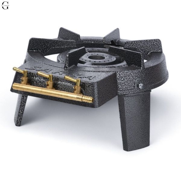 Газова плита  чавунна SARA 9,2 КВТ Посилина конструкція