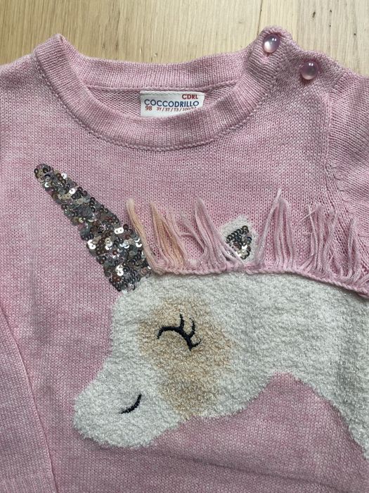 Sweter dla dziewczynki, rozmiar 98