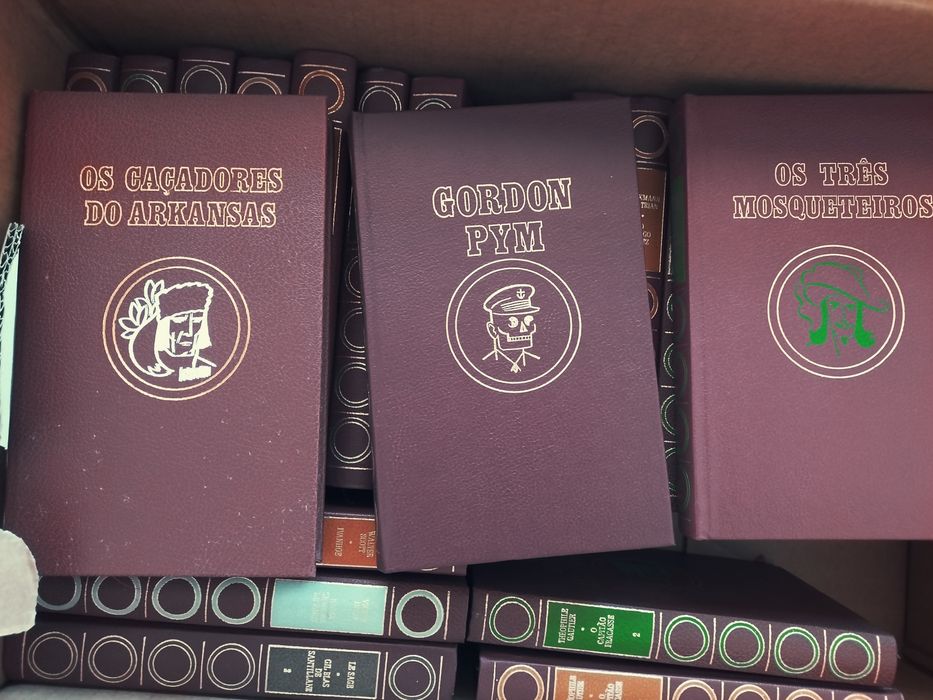 Coleção de 25 livros de contos e novelas