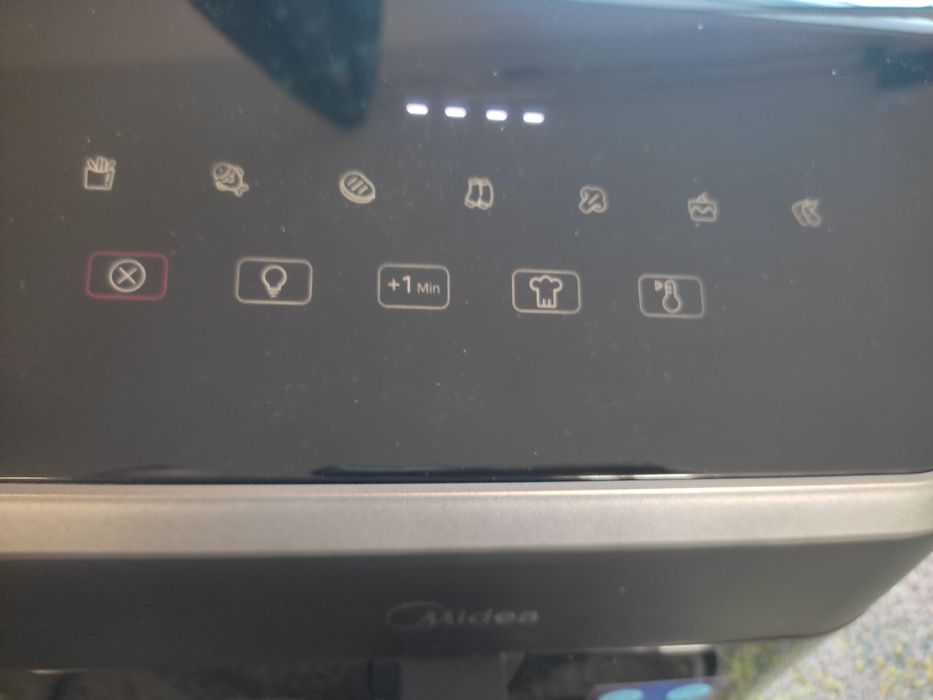 Się fryer Midea 2200W 9l dotykowy ekran nowa