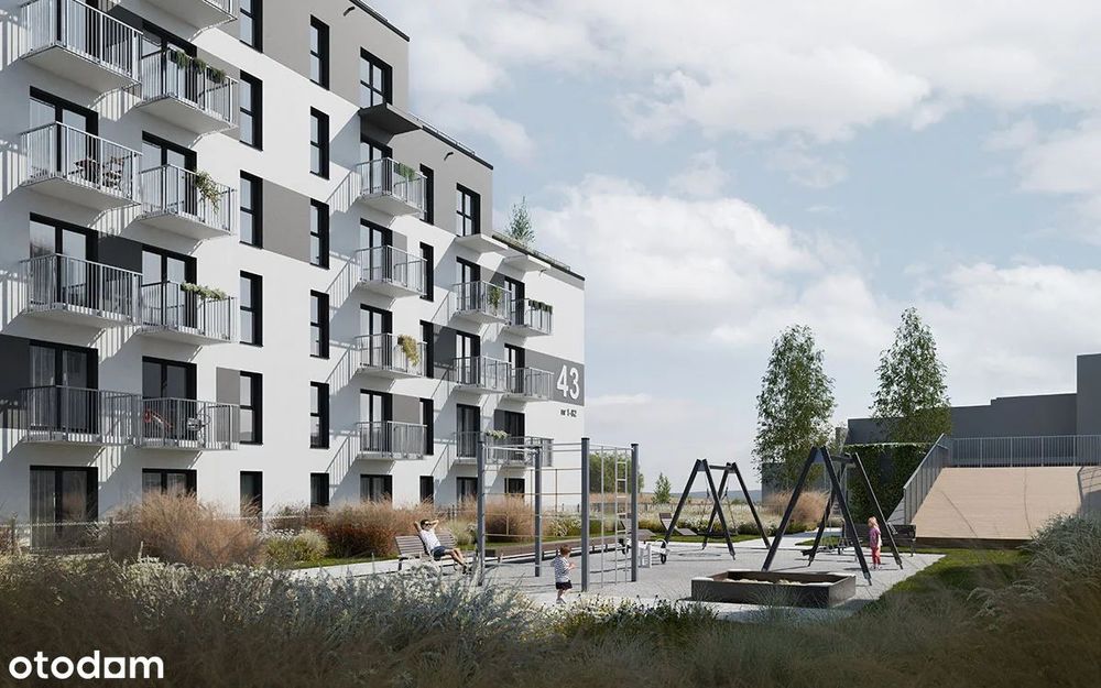 2-pokojowe mieszkanie 37 m² + taras Bezpośrednio - Widok 6