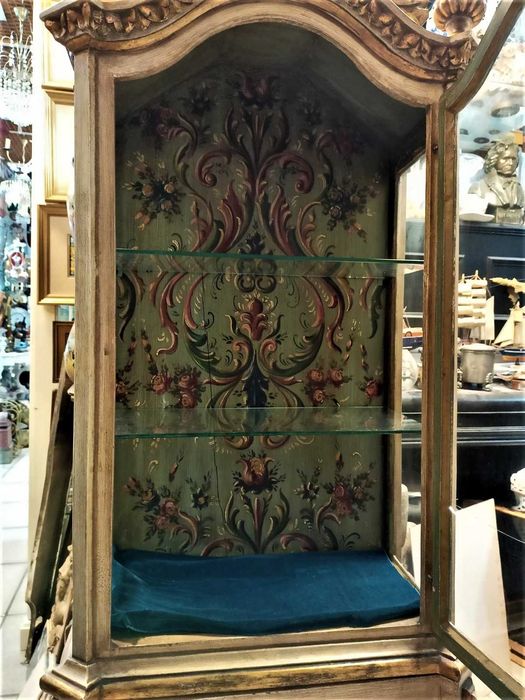 Oratório Madeira Policromada