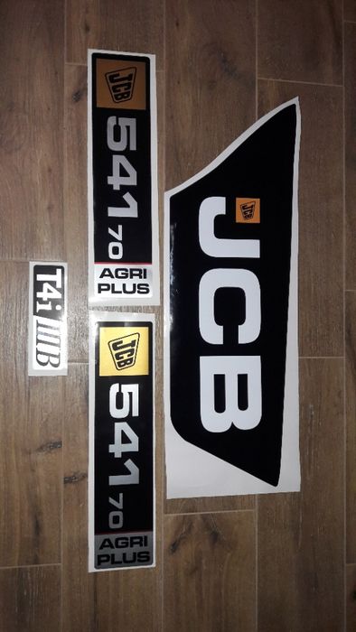 Naklejki JCB 541 70 Agri Plus