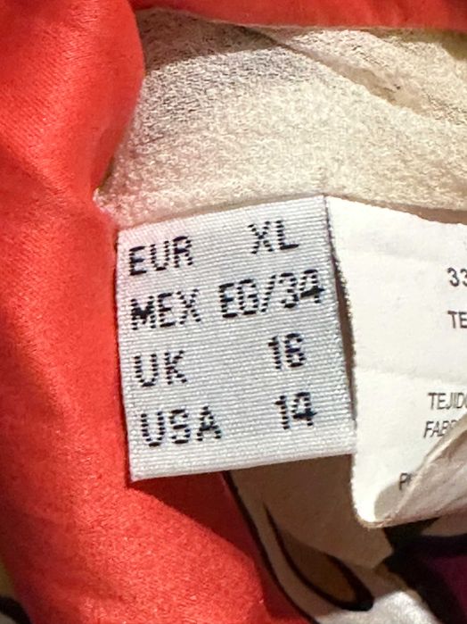 Vestido Estampado Roberto Verino – Tamanho XL