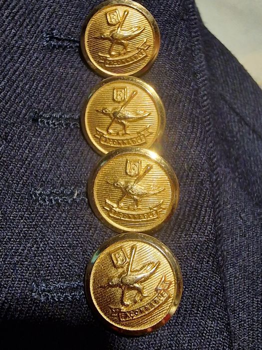 Blazer Casaco Rosa & Teixeira com botões façonnable