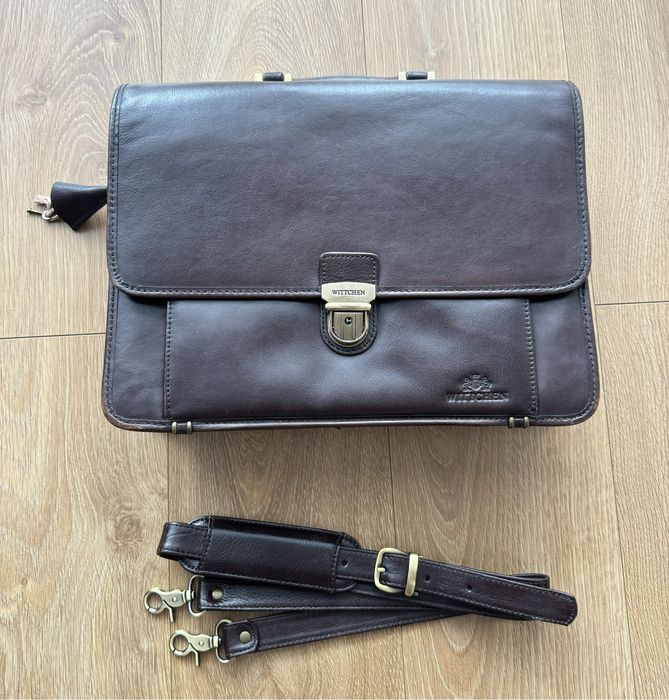 Teczka WITTCHEN Florence brązowa.