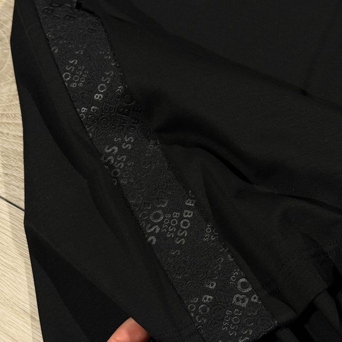 Boss Чорна Футболка Поло Хуго Бос Hugo Boss Black Premium, L, Оригінал
