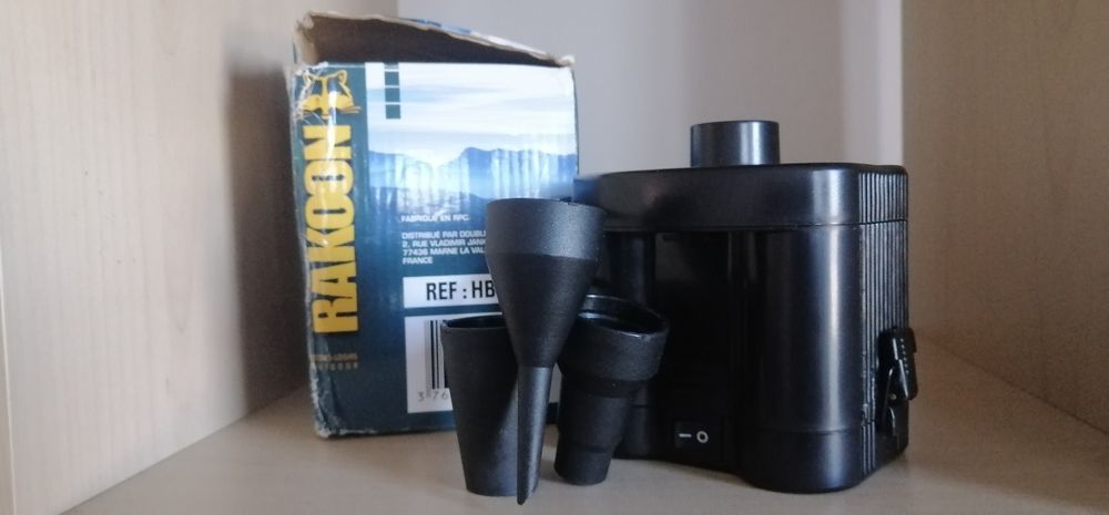 Bomba de ar a pilhas tipo D (4 pilhas)