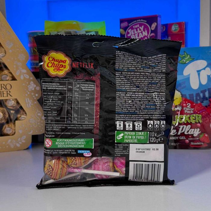 Льодяники Chupa Chups Stranger Things Netflix Дивні Дива Нетфлікс
