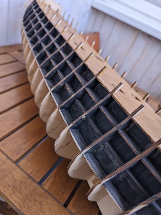 Корпус моделі корабля 12 Апостолів