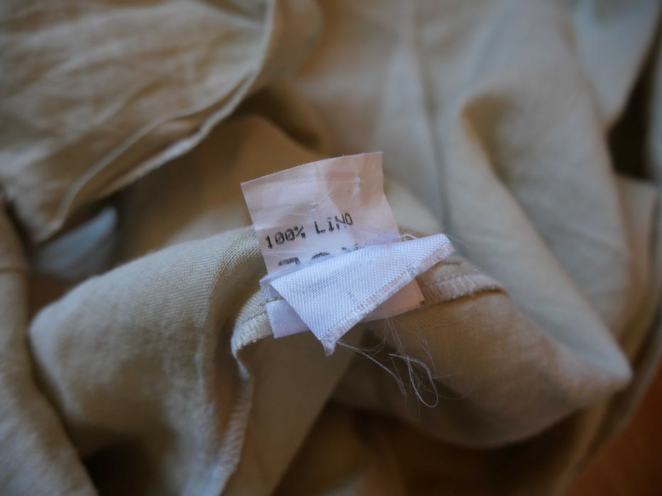 Lniana sukienka vintage rozm 44/46 100% len made in Italy