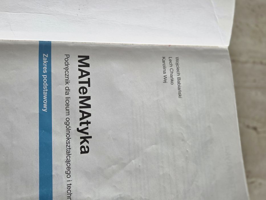 Matematyka klasa 1