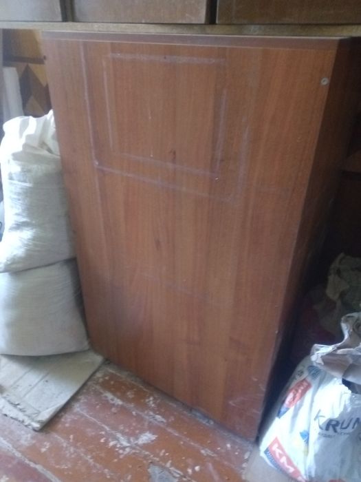 Шкафы и тумбы из ДВП и стекла + подсветка