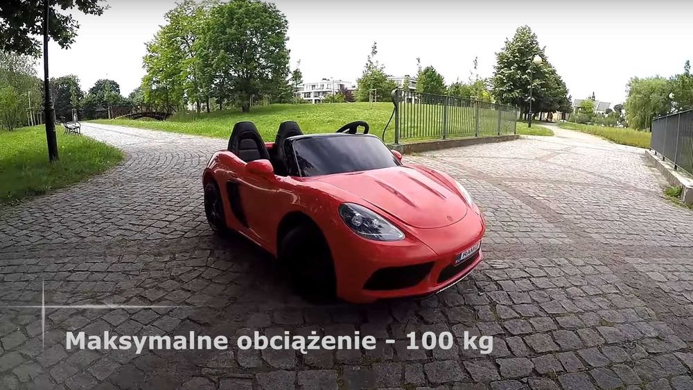 BAWIBUS.PL auto samochód na akumulator PORSHE PERFECTA do 100kg pojazd