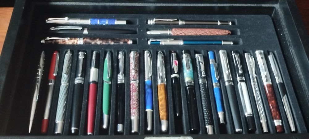 Coleção de 50 Canetas de tinta permanente novas anos 80