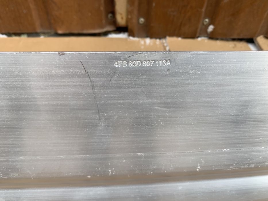 підсилювач бампера audi q5 80A USA усилитель балка клик кронштейн