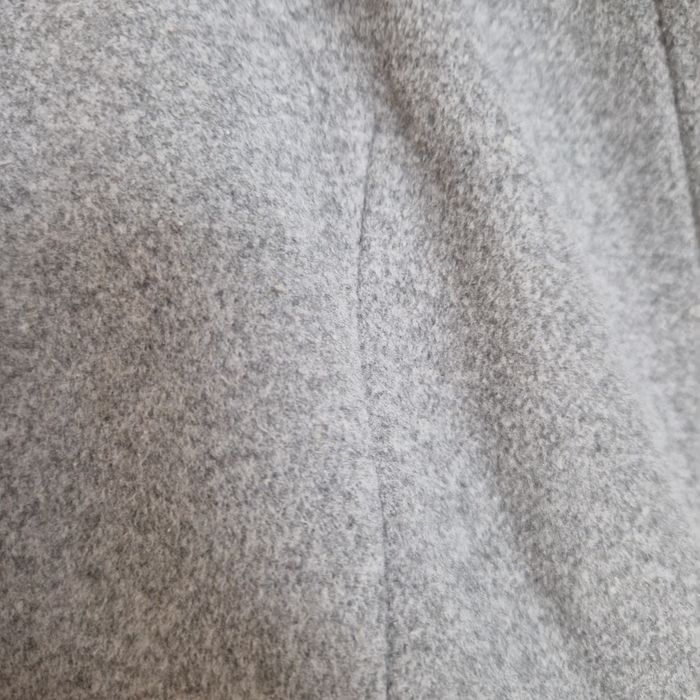 Szary płaszcz z wełną Kiomi M 38