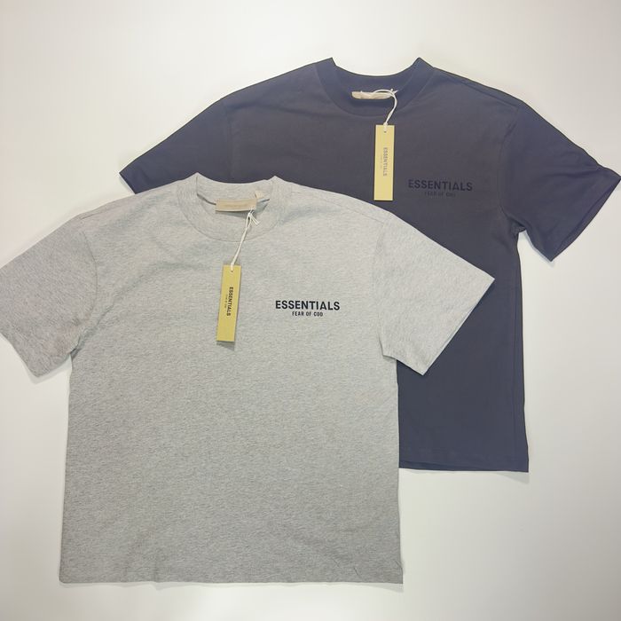 Футболка essentials fear of god S-XL фог fog есеншлс