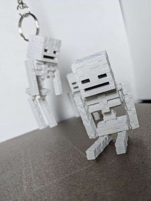 Брелок Скелет Minecraft (8 см)