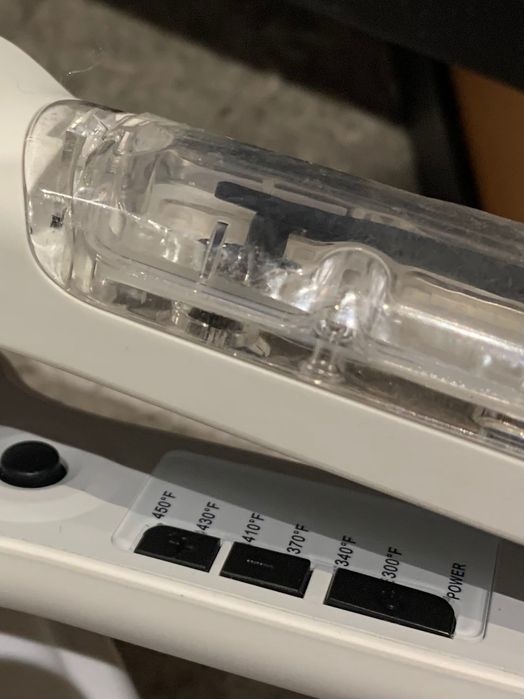 Prancha nova a vapor